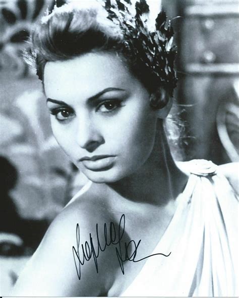 Sophia Loren Autogramm Quo Vadis Autograph Carlo Ponti Nine Hausboot Ebay