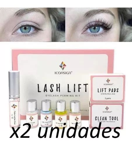 Kit Permanente Pestañas Lifting Completo Iconsign Lash X 2u