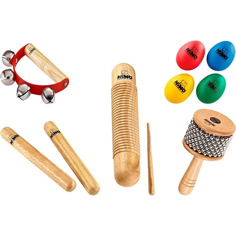 Nino 9 Piece Mixed Small Percussion Set Musicians Friend