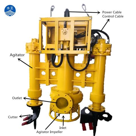 Hydraulic Driven Excavator Submersible Sand Slurry Suction Dredge Pump