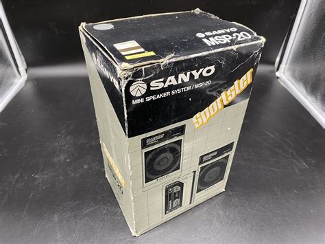 Urban Auctions Sanyo Mini Speaker System In Box