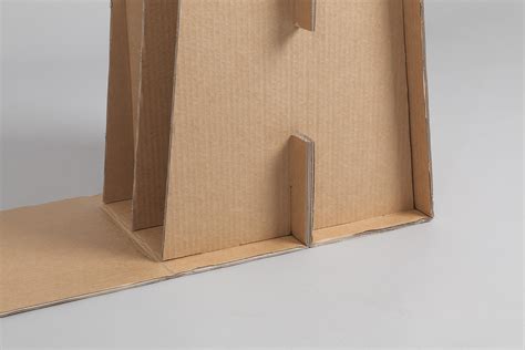 The Cardboard Stool Behance Behance