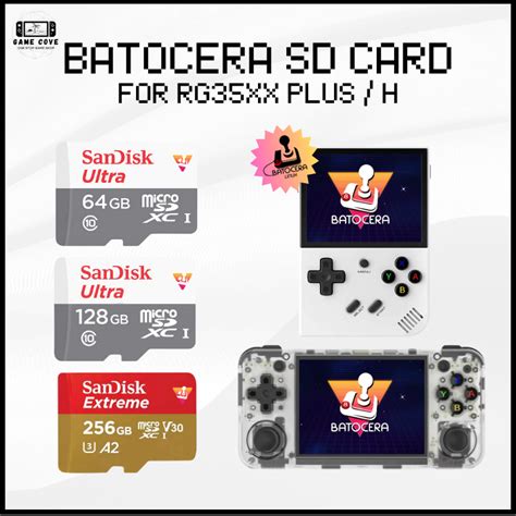 Batocera Os Sd Card For Anbernic Rg Xx Plus And Rg Xx H Plug And Play