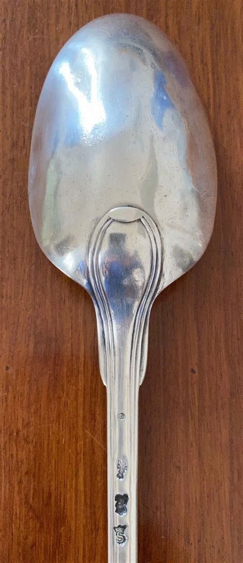 Proantic Stew Spoon Service Silver Fillets Shells Paris