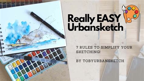 Easy Urbansketching Tutorial Tips For Simplifying Your Sketch But