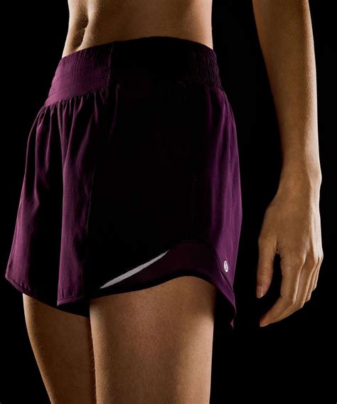 Lululemon Hotty Hot High Rise Lined Short 4 Dramatic Magenta Lulu Fanatics