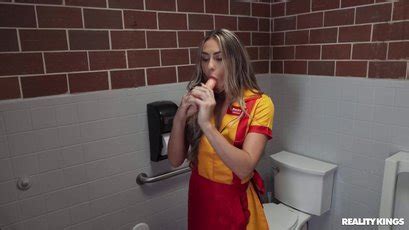 Horny MacKenzie Mace Stuffs Her Pussy With Dildo While Sucking Dick Photos