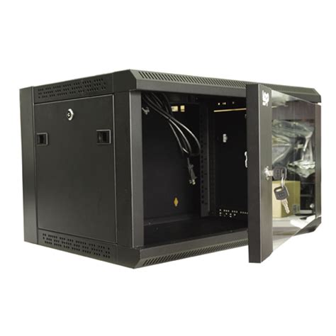 6U Wall Mount Server Rack Cabinet Loop Alloy 6U Wall Mount Server Rack ...