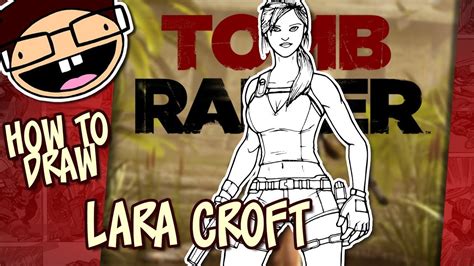 How To Draw Lara Croft Tomb Raider Narrated Easy Step By Step