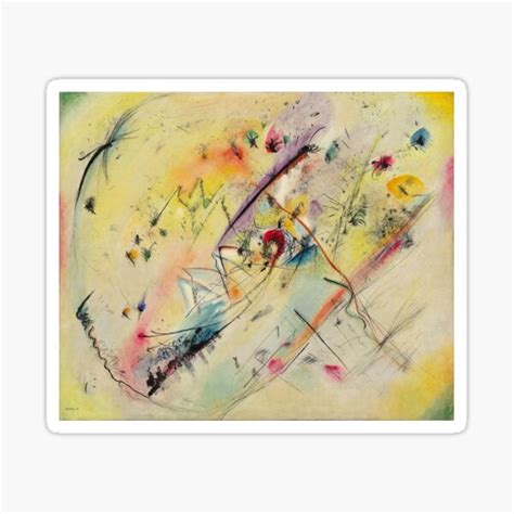 Kandinsky Paintings Sticker For Sale By Youssef Art Redbubble