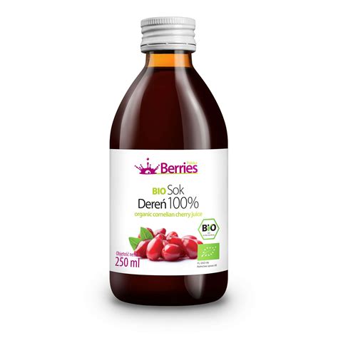 Ekologiczny Sok Z Derenia BIO 100 250 Ml Berries