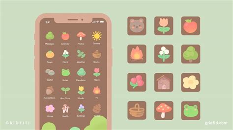 Cottagecore App Icons