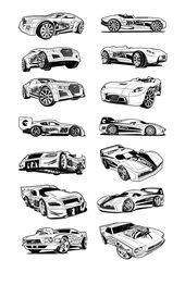 Dibujos De Hot Wheels Para Imprimir