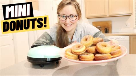 Dash Mini Donut Maker Review And Demonstration 2022 7 Donut Maker