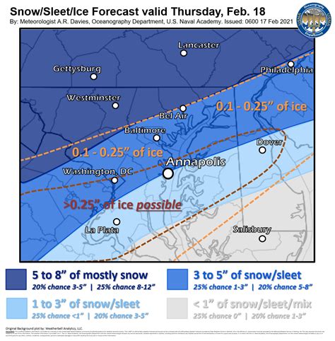 USNA Forecast Map :: USNA Weather :: USNA