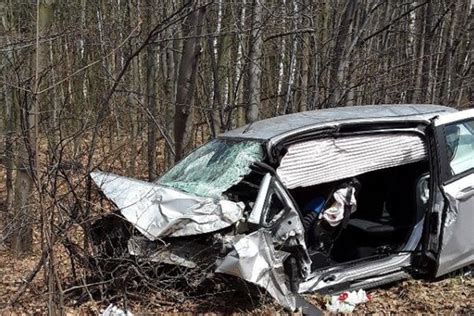 Śmiertelny wypadek w Łodzi Samochód uderzył w drzewo na ul Sianokosy