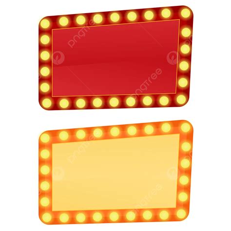 Red Yellow Banner Circus Theme Vector Red Banner Vector Yellow Banner