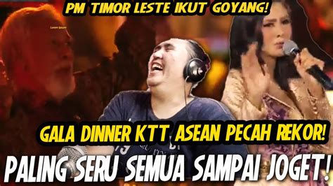 REACTION Pecah PM Timor Leste Xanana Gusmao Goyang Bareng Di Gala