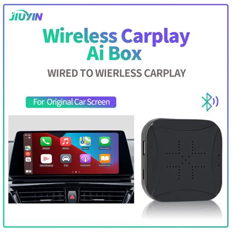 Jiuyin Wireless Carplay Ai Box Dongle Adapter For Vw Volkswagen Ford