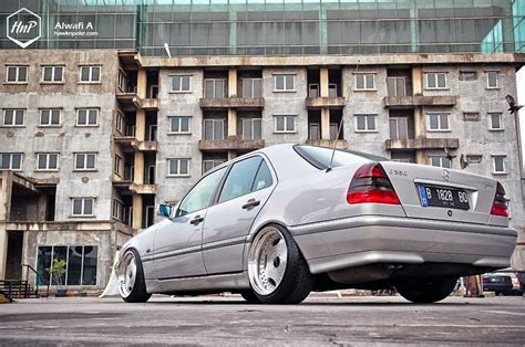 Mercedes Benz W C Stance Style Benztuning