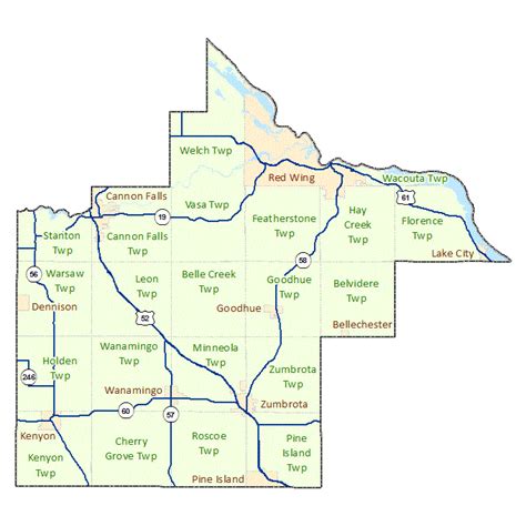 Goodhue County Maps