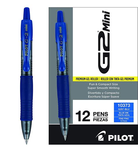 Pilot G2 Mini Premium Retractable Gel Ink Rolling Ball Pens Fine Point