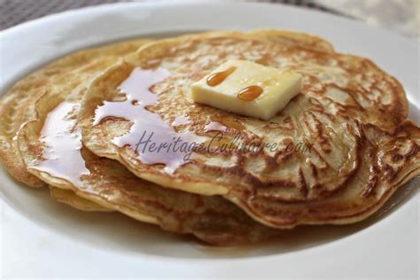 Crêpes à Laméricaine Héritage Culinaire