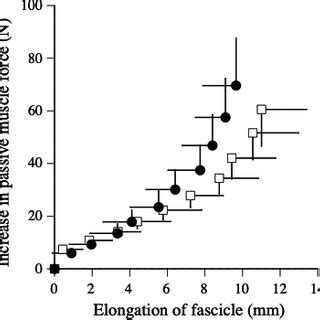 Relationships Between Estimated Muscle Force And Elongation Of Tendon