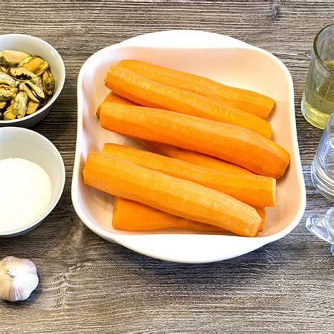 Korean Carrots Ingredients Hot