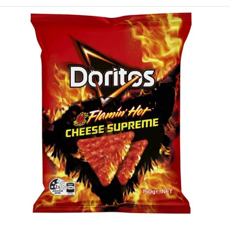 Jual Doritos Corn Chips Cheese Supreme Flaming Hot G Shopee Indonesia