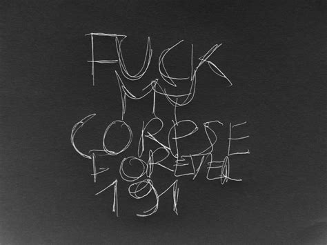 191 By Fuck My Corpse Forever Single Reviews Ratings Credits Song List Rate Your Music