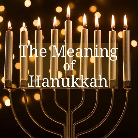 Hanukkah 2025 Meaning - Jan Campbell