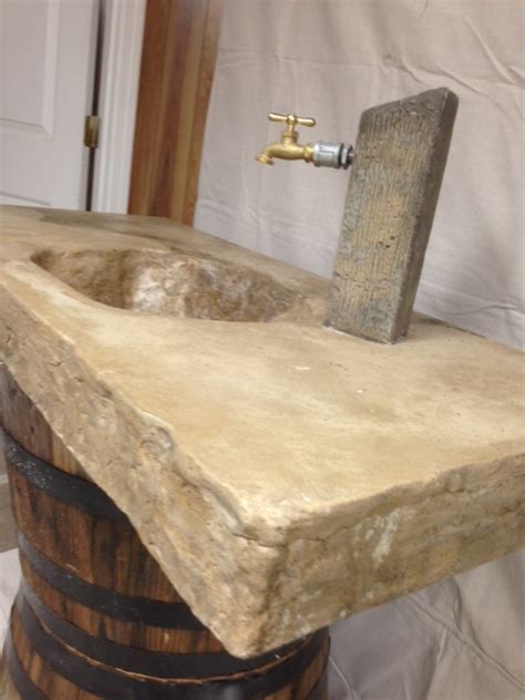 whiskey barrel sink – Artisan Elements