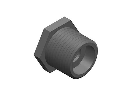 Schedule 80 Pvc U Threaded Bush Npt 25mm X 6mm From Reece