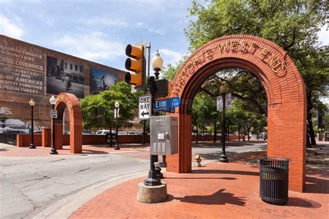 Historic West End District In Dallas Usa Stock Image Colourbox