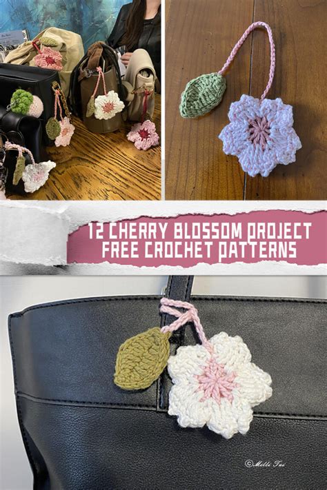 Cherry Blossom Project Crochet Patterns Free Igoodideas