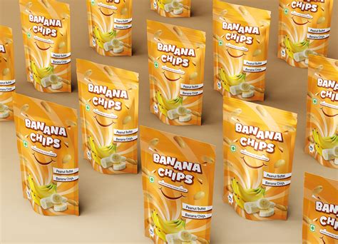 BANANA CHIPS PACKAGING DESIGN on Behance