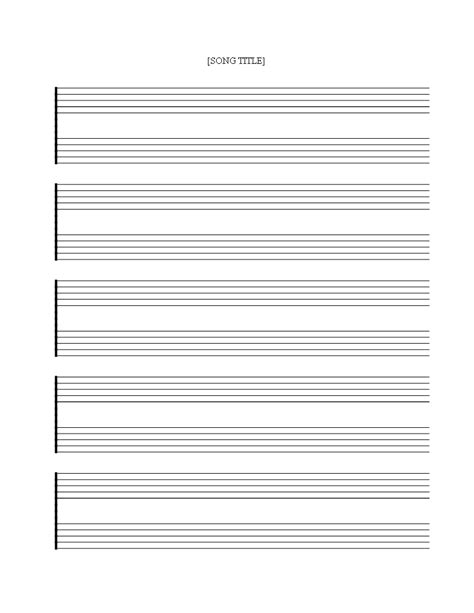 Free Printable Staff Paper Blank Sheet Music Net Free Printable