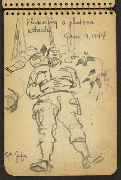 Sketchbooks Of A 21 Year Old World War Ii Soldier