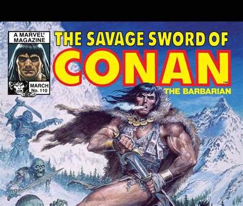 The Savage Sword Of Conan 1974 110 Comic Issues Marvel