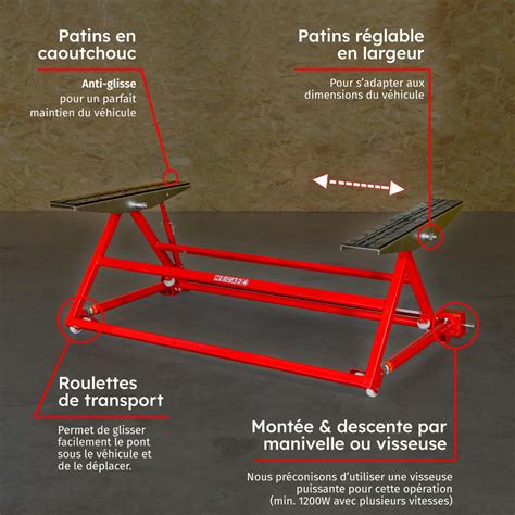 Pont Basculant Tonnes Pont L Vateur Mobile Levage Voiture Prix