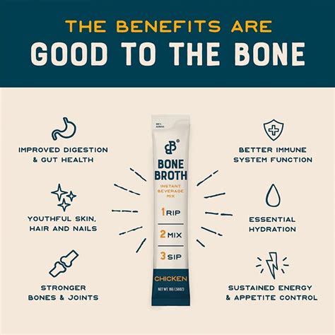 Bare Bones Bone Broth Instant Powdered Beverage Pk Chicken Keto Paleo