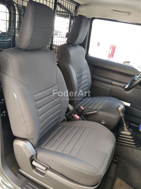 Fodere Coprisedili Suzuki New Jimny KIT COMPLETO TESSUTO NERO