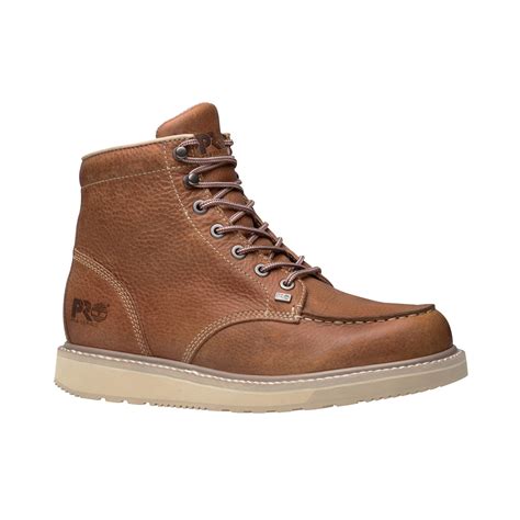 Timberland Pro® Barstow Wedge 89647 Mens 6 Moc Soft Toe Work Boot