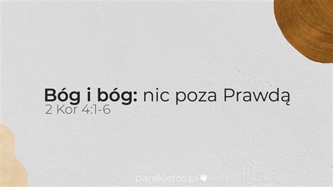 Bóg i bóg Nic poza Prawdą Wojciech Gajewski YouTube