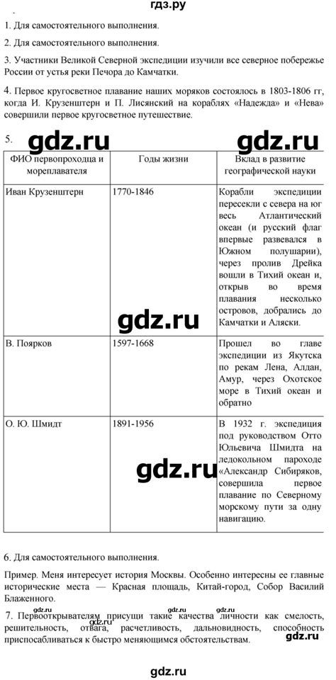 ГДЗ страница 25 география 5‐6 класс Алексеев, Николина