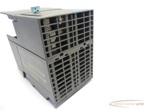 Siemens 6ES7316 2AG00 0AB0 Central module E Stand 01 SN C_M5285209 in ...