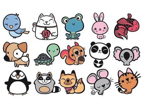 Маленькие картинки для срисовки. Мини рисунки.