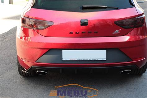 Maxton Design Seat Leon Iii Cupra Fl Achter Splitters V