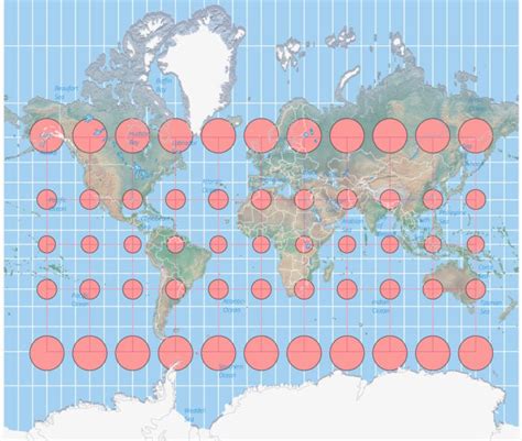 Tissot S Indicatrix Measuring Distortion In Map Projections